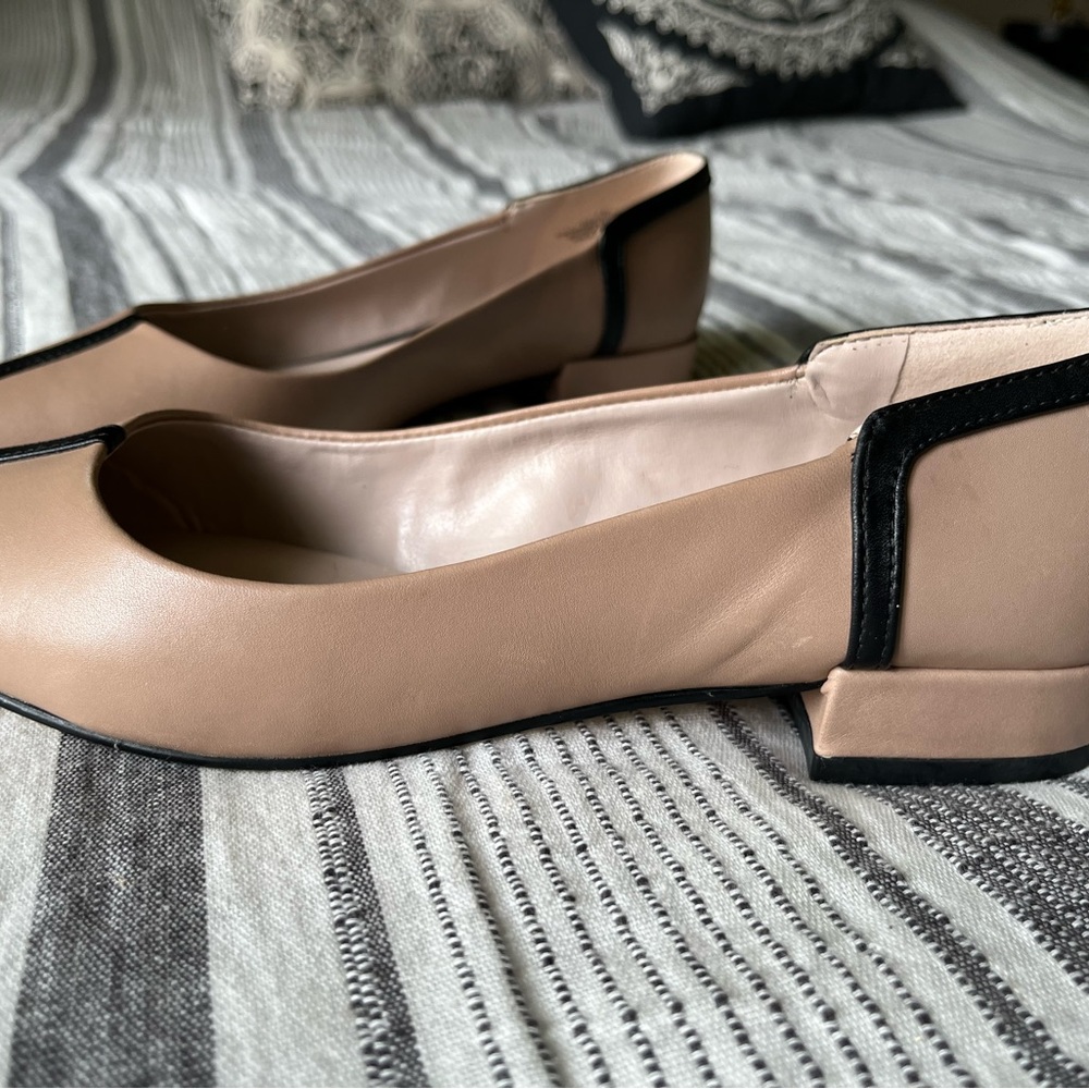 Nine West leather flats, beige, size 7, excellent condition - Picture 6 of 9